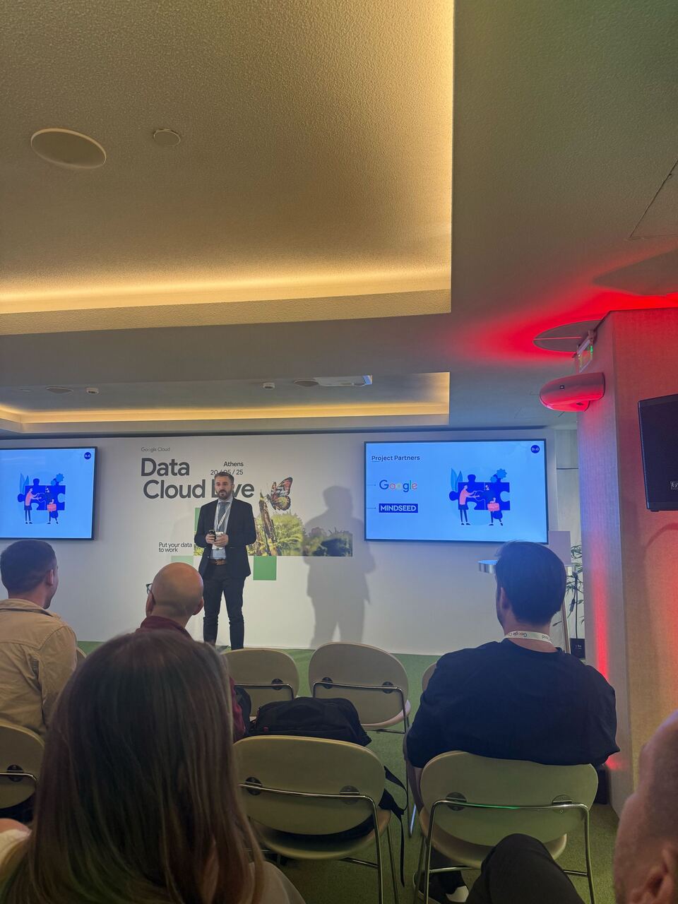 Η Mindseed στο Google Data Cloud Live 